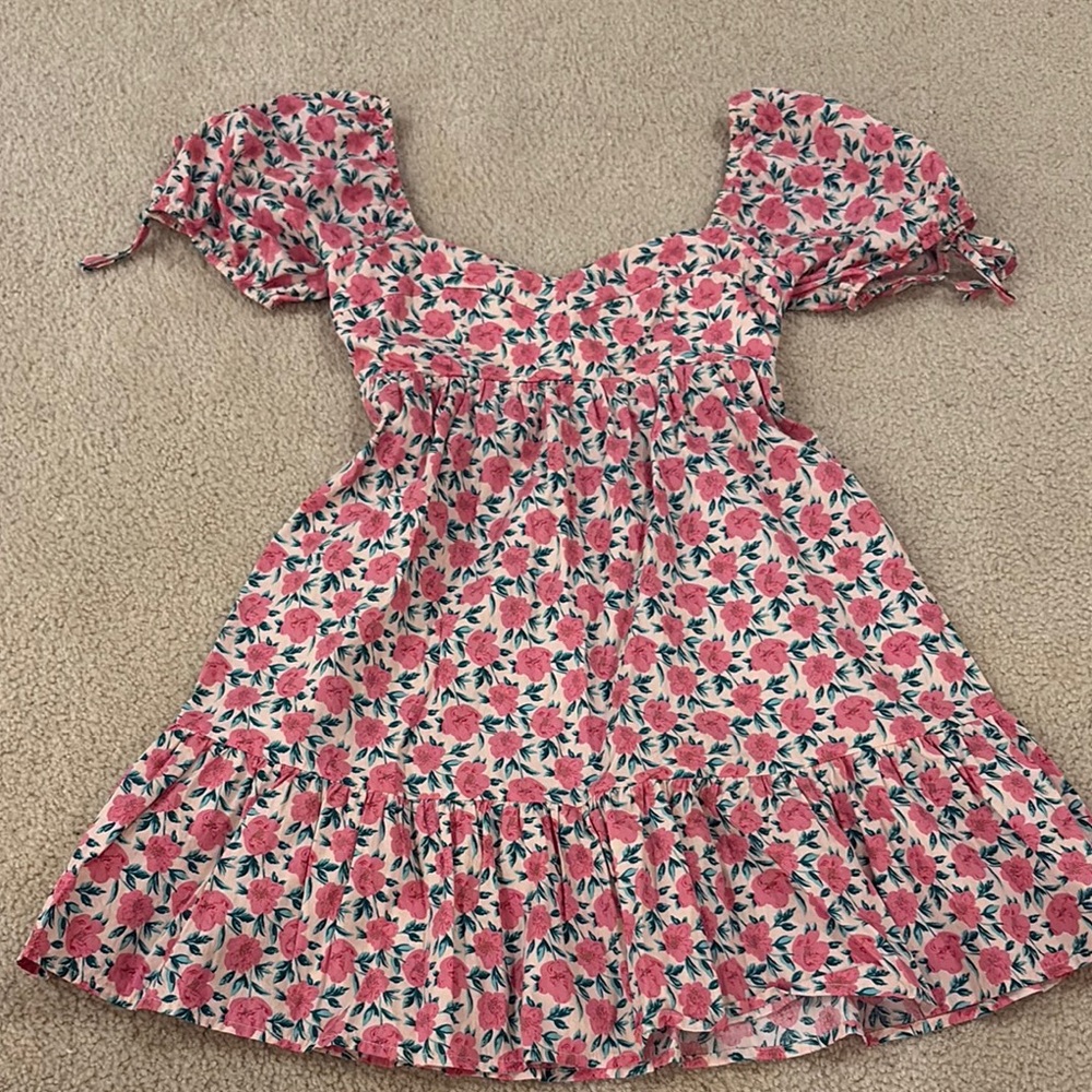 Floral Pink Dress